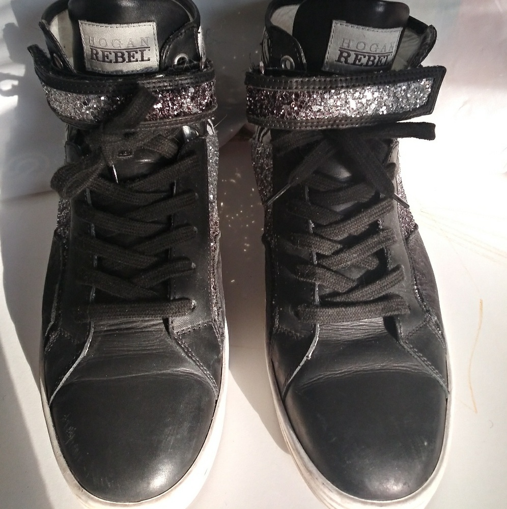 Hogan Rebel High Top Sneakers Pre-Owned